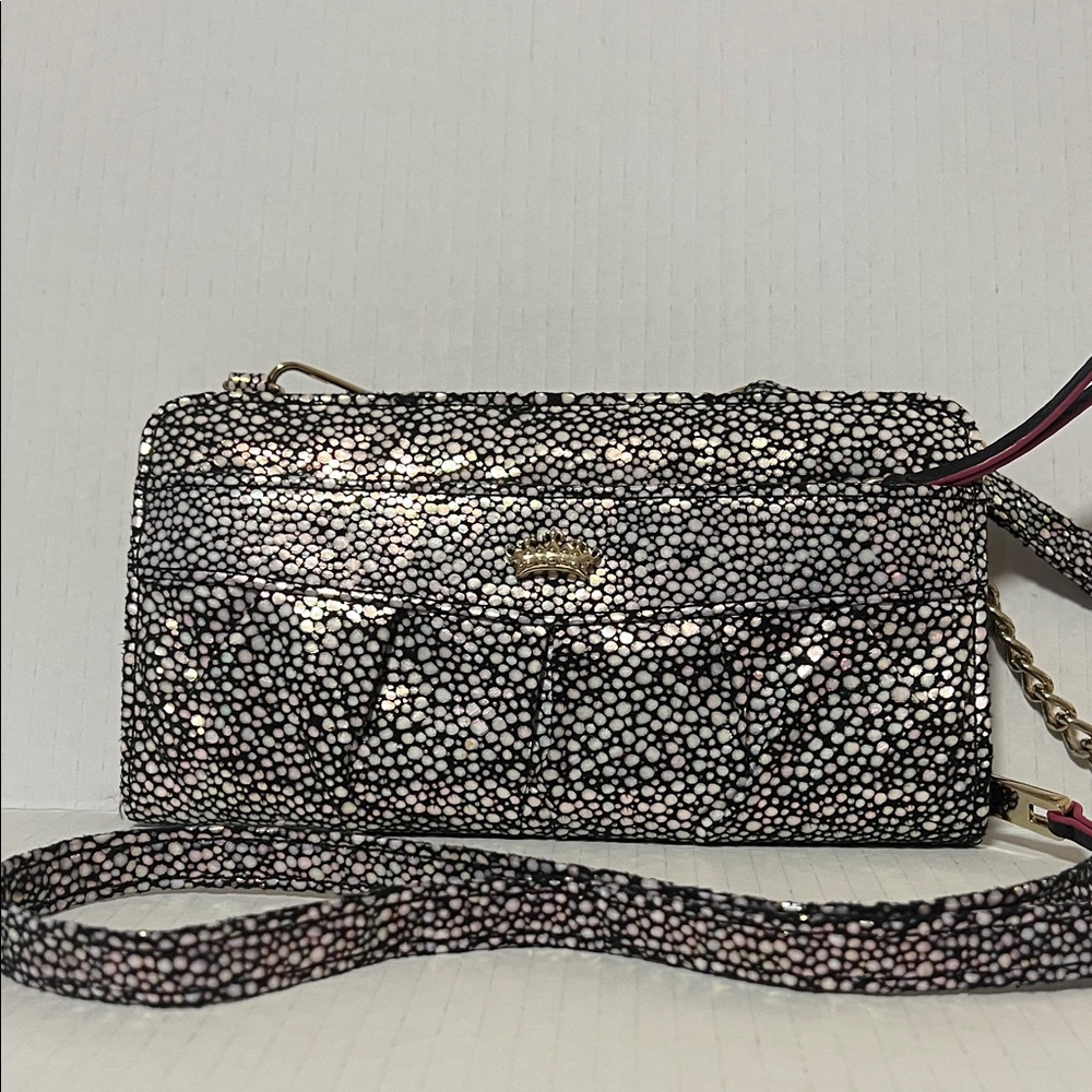 Juicy Couture Black and White Crossbody Bag